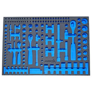 foam inlay voor 179 delig doppen set - schuim inlegbak&nbsp;- gereedschapswagen inleg foam&nbsp;- asta