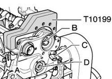 vag 2.5 - 4.9D&nbsp;- tdi - pd - vw - t5 - touareg - phaeton - borggereedschap - nokkenasblokkeer gereedschap - distributie a