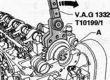 vag 2.5 - 4.9D&nbsp;- tdi - pd - vw - t5 - touareg - phaeton - borggereedschap - nokkenasblokkeer gereedschap - distributie a