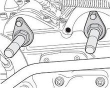 1.2 liter ohc 6v en 12v&nbsp;vag uitlijngereedschap - Krukasborggereedschap&nbsp;-&nbsp;Nokkenas uitlijngereedschap - dis