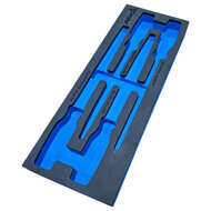 foam inlay voor 4 delig doppen set - schuim inlegbak&nbsp;- gereedschapswagen inleg foam&nbsp;- asta