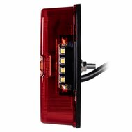 achterlicht led 20x led - links - 12/24 volt - ledlamp - achterlamp - trailerlamp