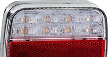 achterlicht led 20x led - ledlamp - 12/24 volt aanhanger achterlicht - achterlicht - led achterlicht