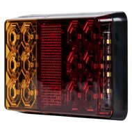 achterlicht led 16x led - universeel ledlamp - 12/24 volt aanhanger achterlicht - achterlamp - led achterlicht