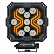 werklamp x-spider 2 -  bouwlamp 9x led + 4 led strips - werklicht - ledlamp - lamp