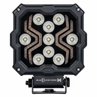 werklamp x-spider 2 -  bouwlamp 9x led + 4 led strips - werklicht - ledlamp - lamp