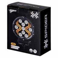 werklamp x-spider 3 - bouwlamp 9x led + positieverlichting - werklicht - ledlamp - lamp