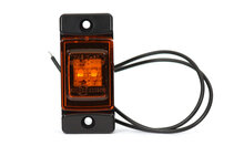 oranje led zijmarkeringslamp - 2x led contourlamp - markeringslamp - positielicht - was