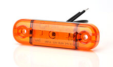 led zijmarkeringslamp universeel oranje 3x led - led contourlamp - zij lamp - markeringslamp - was