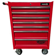 lege gereedschapswagen met 7 lades - fereedschapskar - fereedschapskist - gereedschapwagen - satra