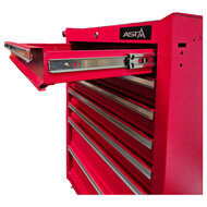 lege gereedschapswagen met 7 lades - fereedschapskar - fereedschapskist - gereedschapwagen - satra