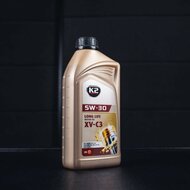 motorolie 5W-30 - synthetische olie 1liter - motor oil - hybride olie - k2