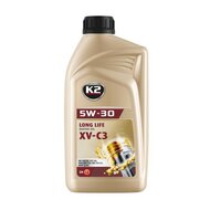 motorolie 5W-30 - synthetische olie 1liter - motor oil - hybride olie - k2