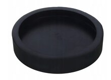 rubberen opname pad 130x120x26 mm - steunrubber - beschermrubber - hefbrug pad