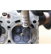 k2 kleppenslijppasta - mega grind - 100 gram tube - voor het lappen van motorkleppen