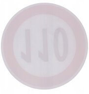 maximale snelheidssticker 110 km/h - snelheid sticker 200 mm - snelheidsbeperking sticker - klasse 2