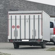 maximale snelheidssticker 60 km/h - snelheid sticker 200 mm - snelheidsbeperking sticker - klasse 2