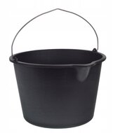pvc emmer 20 liter - tuin emmer - bouw emmer met trechter - opvangemmer - wateremmer