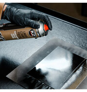 k2 zwarte acryllak glanzend 500ml - autolak - gloss acrylverf - spuitverf - autoverf