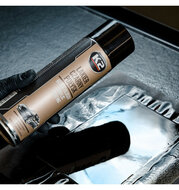 k2 zwarte acryllak glanzend 500ml - autolak - gloss acrylverf - spuitverf - autoverf