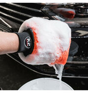 k2 mivrovezelhandschoen - poetsdoek - reinigingshandschoen - microvezel handschoen