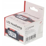 oplaadbare hoofdlamp - 150 lumen ledlamp - koplamp - bouwlamp - werklamp - amio