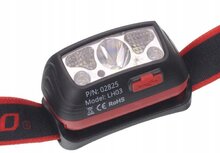 oplaadbare hoofdlamp - 150 lumen ledlamp - koplamp - bouwlamp - werklamp - amio