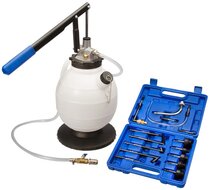 handmatige atf olievulpomp 6 liter -&nbsp;&nbsp;olievuller met adapter -&nbsp;olie vuller versnellingsbak -&nbsp;&nbsp;olietransmissie vullen - tra