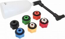 8 delig olietrechter met adapterset - trechter set in koffer - vloeistoftrechter - olie trechterset - olievuller&nbsp;