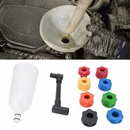 8 delig olietrechter met adapterset - trechter set in koffer - vloeistoftrechter - olie trechterset - olievuller&nbsp;