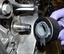 vag 1.4 - 1.6 en 2.0 tdi hogedrukpomp demontage sleutel - 15 mm en 24 mm dieselpomp trekker - brandstofpomp oem t10489 puller