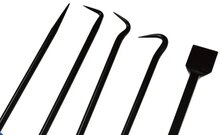 9 delig keerring trekker - haken en schrapers set - o-ringen verwijder set - pick en hook set - precisiehaak
