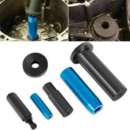 ford en volvo keerring (de)montage set - gereedschap set voor afdichtringen met dubbele koppeling - oliekeerringen montage