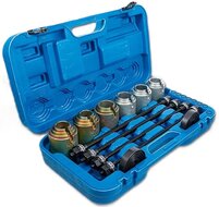 draagarm rubber (de)montage set - bus persset - kogellager pers - wiellager demontageset - keerring montage 