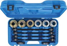 draagarm rubber (de)montage set - bus persset - kogellager pers - wiellager demontageset - keerring montage 