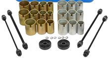 draagarm rubber (de)montage set - bus persset - kogellager pers - wiellager demontageset - keerring montage 