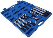 lagertrekker - binnenlager trekker - buitenlagertrekker - poelietrekker - pulley trekset 12 delig