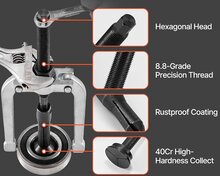 binnenlager trekker set - poelietrekker 16 delig - kogellagertrekker - lagertrekker - wiellager trekset