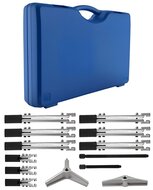 lagertrekker - binnenlager trekker - buitenlagertrekker - poelietrekker - pulley trekset 12 delig