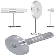 keerring montage set - 10 delig slagset lagers&nbsp;- lager montage set - wiellager pers en druk set - slagschijf - slagadapater&nbsp;