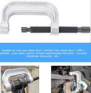 suv kogelgewricht trekker - ford - jeep - dodge&nbsp;- persbussen - lagerdruk set - fusee demontage set