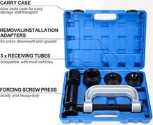 suv kogelgewricht trekker - ford - jeep - dodge&nbsp;- persbussen - lagerdruk set - fusee demontage set