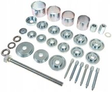 wiellager montage en demontage set - 34 delige persschijven - drukschijven&nbsp;&nbsp;- universele lager montage - lagerada