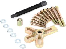 23 delige universele trekkerset -&nbsp;naaftrekker - lagertrekker - poelietrekker - wiellagertrekker - kogellagertrekker