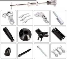 slagtrekker voor assen - 16 dlg naaftrekker - wiellager trekset - lagertrekker - wielnaaftrekker - naaf trekker&nbsp;