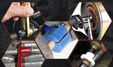 airco en brandstof leidingen demontage set - ontkoppel slangen set - brandstofleiding ontkoppeling - oliekoelerslangen 