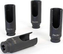 4 delig 25 -27 - 29 - 30 mm diesel injector doppen set - common rail injectordop - dieselverstuiver dop&nbsp;- brandstofsproe