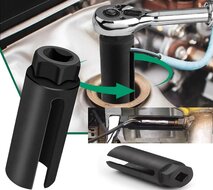 4 delig 25 -27 - 29 - 30 mm diesel injector doppen set - common rail injectordop - dieselverstuiver dop&nbsp;- brandstofsproe