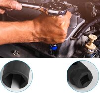 4 delig 25 -27 - 29 - 30 mm diesel injector doppen set - common rail injectordop - dieselverstuiver dop&nbsp;- brandstofsproe