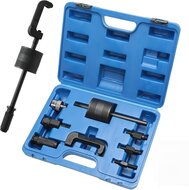 9 delige mercedes - bmw cdi&nbsp;verstuiver slagtrekker - verstuivertrekker - injectortrekker- injector trekker - injectorent
